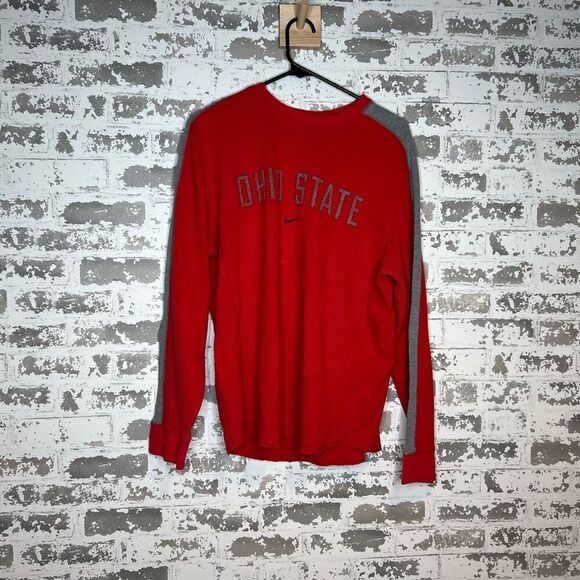 Nike Ohio state buckeyes long sleeve tshirt - Picture 1 of 5